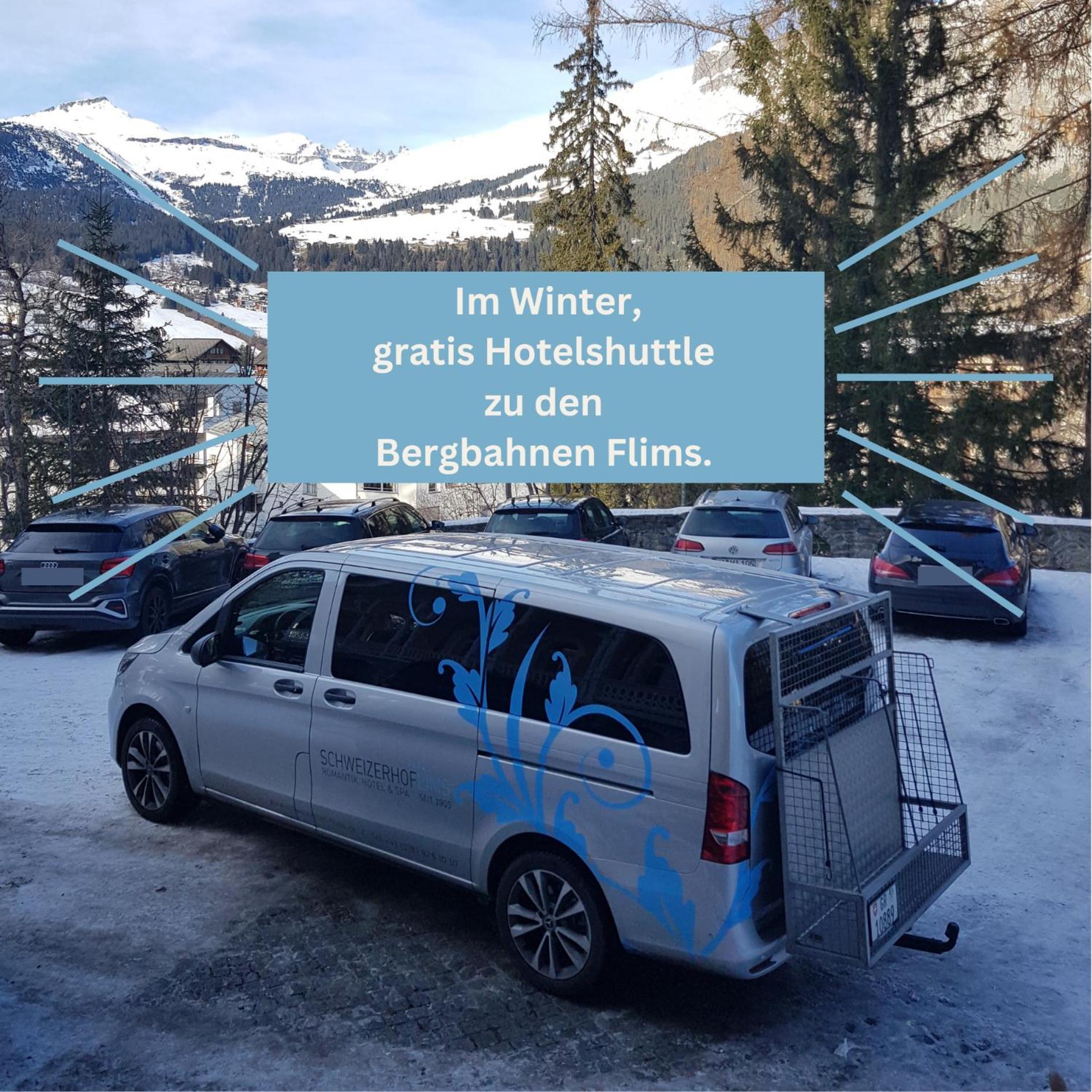 Romantik Hotel Schweizerhof & Spa Flims Exterior foto